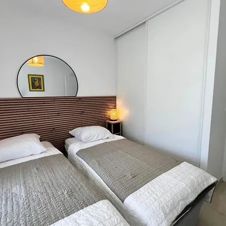 Garden Level 4 Guests Swimming Pool Ferienhaus Villeneuve-Loubet
